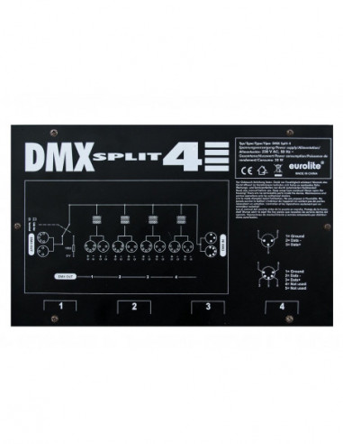EUROLITE DMX Split 4 Splitter