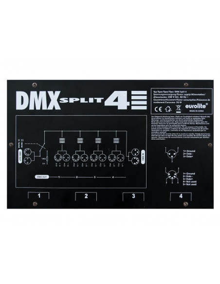 EUROLITE DMX Split 4 Splitter