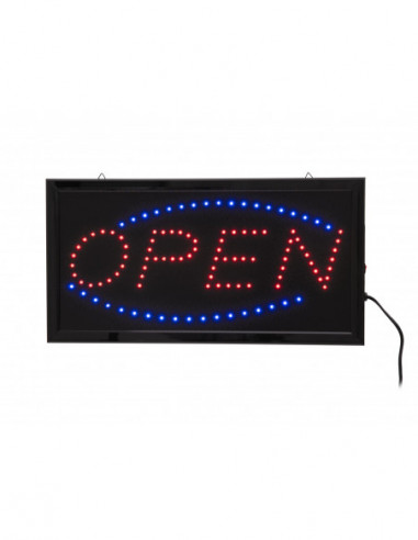 EUROLITE LED Sign OPEN classic