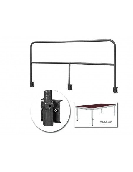 GUIL TMQ-02/440 Stage Rail 188 cm (Aluminium Version) bl