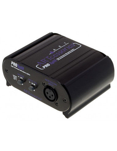 ART Splitter Isolado Microfone 1 In 2 Out XLR