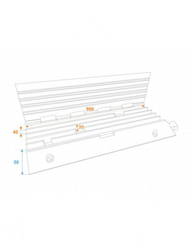 EUROLITE Cablebridge 5 Channels...