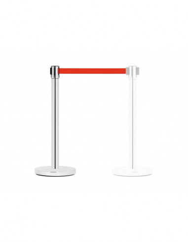 GUIL PST-11 Barrier System with Retractable Belt (red)