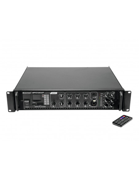 OMNITRONIC MPVZ-120.6P PA Mixing Amp