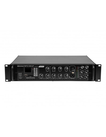 OMNITRONIC MPVZ-250.6P PA Mixing Amp