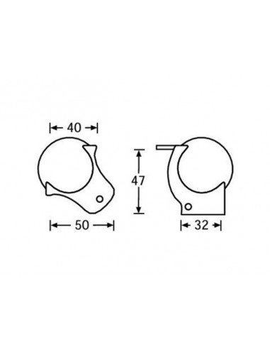 Canto de Bola Medio c/ Remate 4127