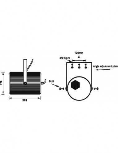 OMNITRONIC PS-20 Projector Speaker