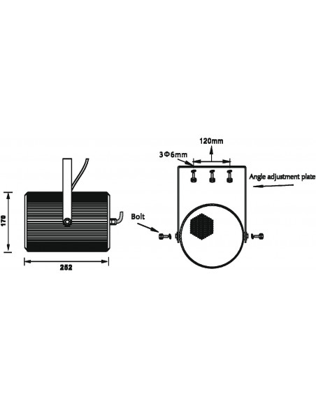 OMNITRONIC PS-20 Projector Speaker