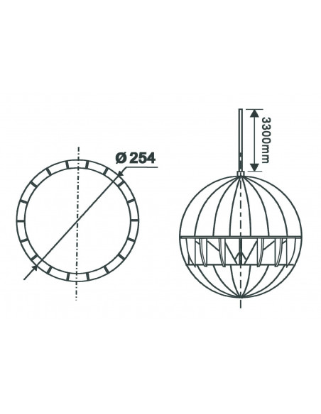 OMNITRONIC WP-1H Ceiling Speaker