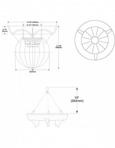 OMNITRONIC WP-10H Ceiling Speaker