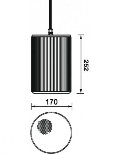 OMNITRONIC WP-25W Ceiling Speaker