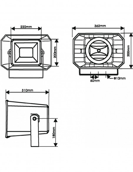 OMNITRONIC HS-60 PA Horn Speaker