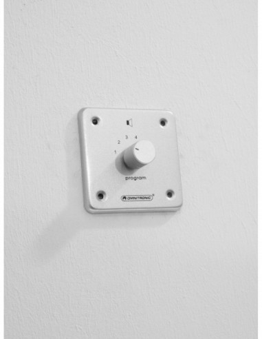 OMNITRONIC PA Program Selector mono sil