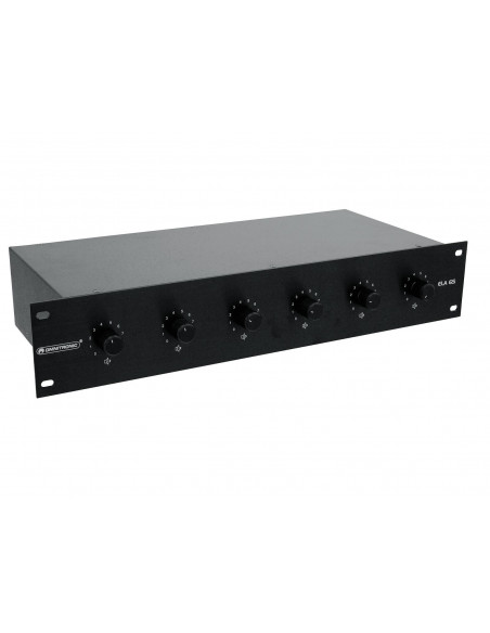 OMNITRONIC PA 6-Zone Stereo Vol-Cont20W bk