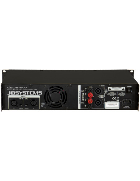 JBS DSPA1500 Amplificador DSP 2x1200W