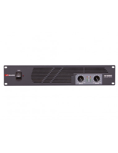 MARK M-650 Amplificador 2U 2X350W