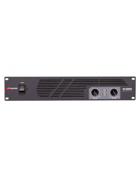 MARK M-650 Amplificador 2U 2X350W
