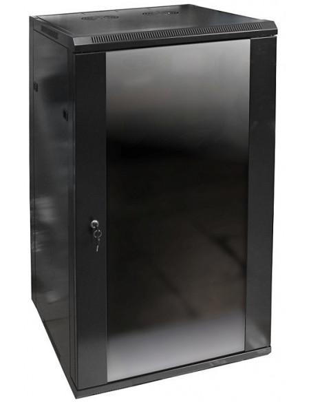 BASTIDOR/RACK COM PORTA VIDRO 22U