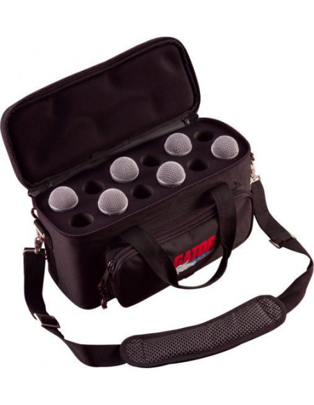 GATOR GM-12B Bolsa 12 Microfones