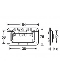 Asa de mola pequena com borracha 2