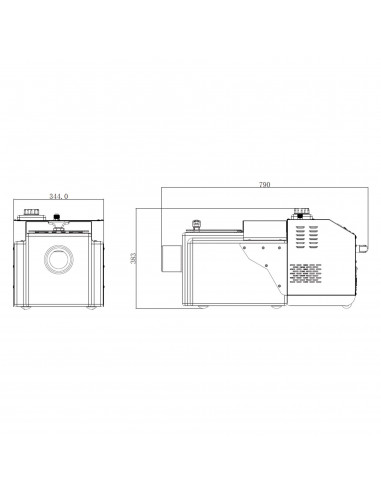 J.COLLYNS MFL2000 Maquina Fumos Rasteiro