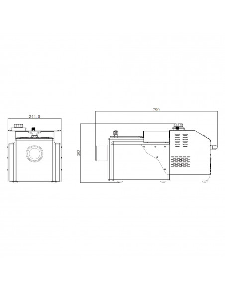 J.COLLYNS MFL2000 Maquina Fumos Rasteiro