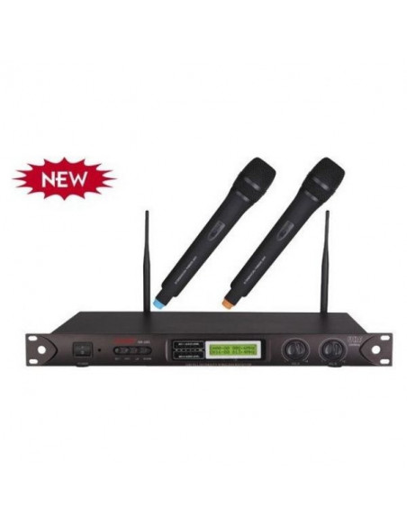 UR-720 Microfone Emissor Duplo de Mao