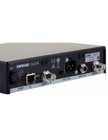 SHURE QLXD24/KSM9 G51 Micro Emissor Vocal