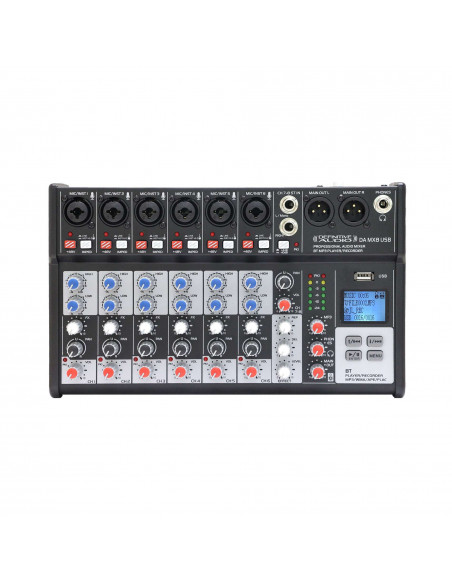 POWER DAMX8 USB Mesa Mistura EFX MP3 USB