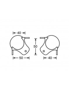 canto de bola médio 3 pernas 2