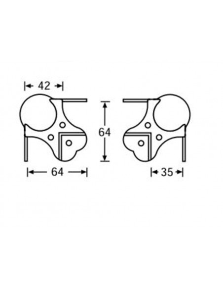 410429 Canto de Bola com Rebaixo 2mm