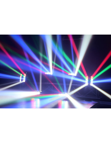 MHL 820 Double Sweeper 8x10W RGBW DMX