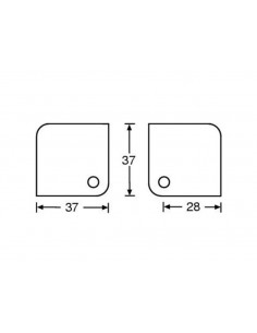 Adam Hall 4000 Canto para Mala 2