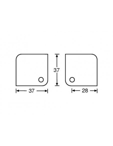 Adam Hall 4000 Canto para Mala