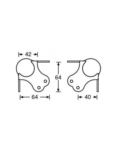 Adam Hall 4101 Canto de Bola Grande