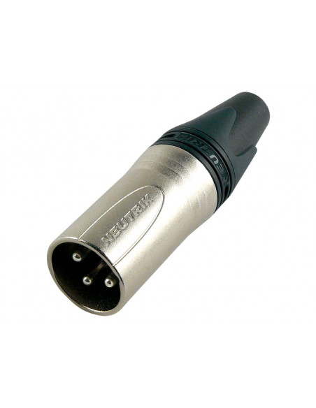 NEUTRIK NC3MXX Ficha XLR  Macho Cabo 3 Pinos