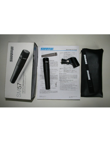 Microfone Dinamico Instrumento Sm-57