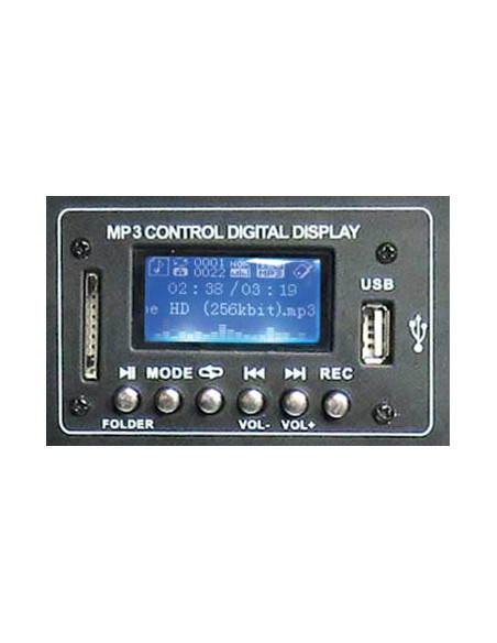 KARMA BM1012 Coluna Portatil Bateria 12"