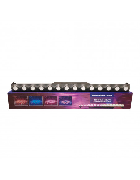 POWER CRYSTAL 14X3W Barra Led