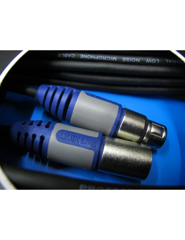 QUIK LOK RKSM340-9 Cabo Microfone...