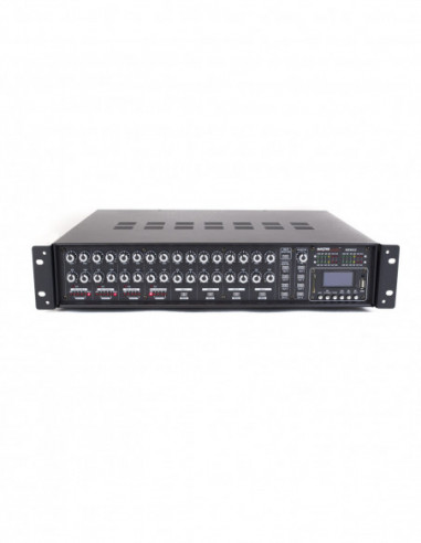 Matrix mixer amplifier with MP3 player and BLUETOOTH