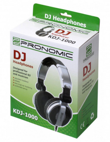 Pronomic KDJ1000 DJ Headphones...