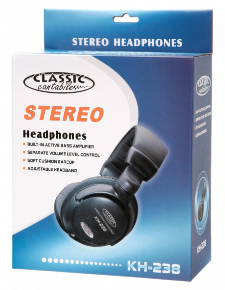 Classic Cantabile KH-238 Headphones , Fones de ouvido clássicos Cantabile KH-238