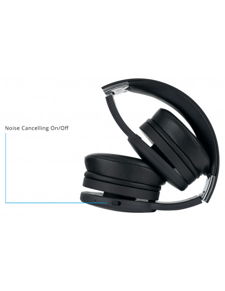 Bennett & Ross ANC-250BK ContraNoise Bluetooth® Headphones , Fones de ouvid Bluetooth