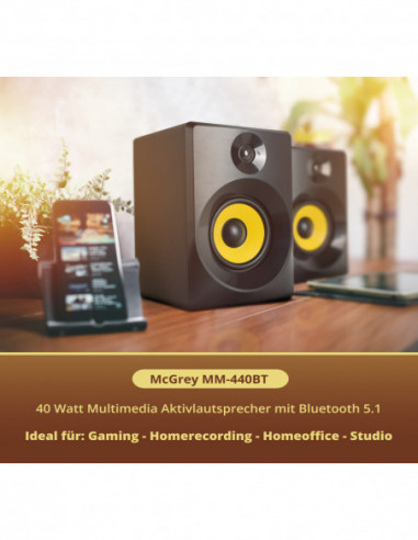 McGrey MM-440 BT Multimedia Active...