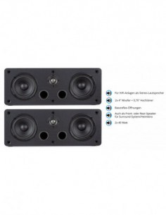 McGrey CS-440 BK 2x 4" HiFi... 2