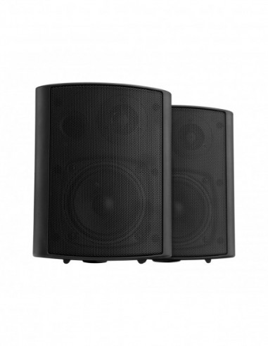 Pronomic USP-540 BK Pair HiFi Wall Speakers, black, 160 watts , Pronomic usp-540 BK par HiFi Wall Speakers, preto