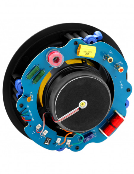 Set of 2 Pronomic CLS-660 WH 2-way high-end tissue built-in loudspeakers 240 Watt , Conjunto de 2 Pronomic