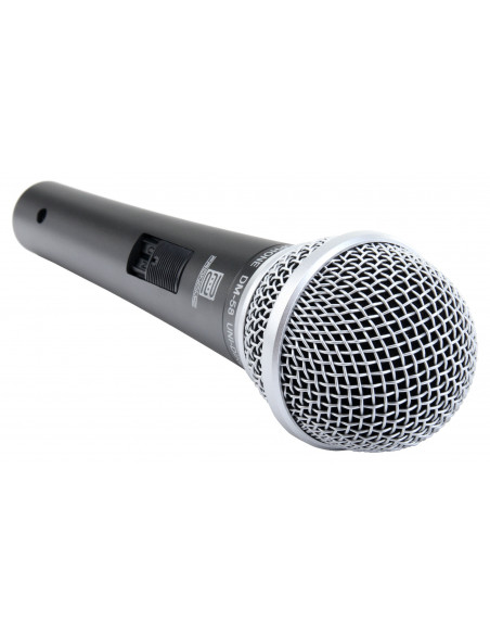 Pronomic DM-58 Vocal Microphone With Switch Set including Clamp , Microfone vocal Pronomic DM-58 com switch
