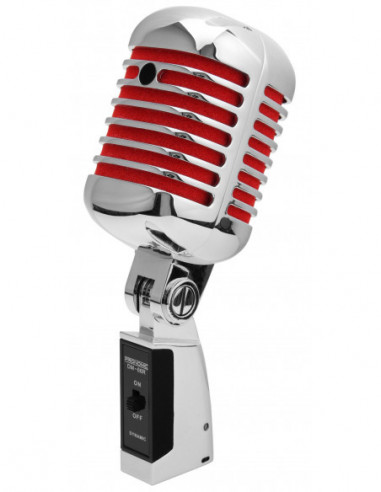 Pronomic DM-66S Dynamic Elvis Microphone red , DM-66S Dynamic Dynamic Elvis Microfone Vermelho